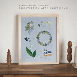 【再販2】Blomary カレンダー　B4変形サイズ 11枚目の画像