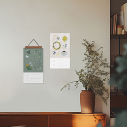 【再販2】Blomary カレンダー　B4変形サイズ 2枚目の画像