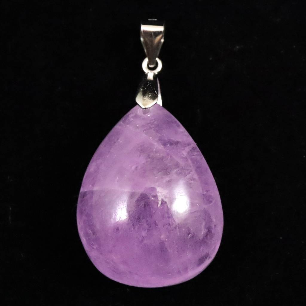 クンツァイト 24mmペアシェイプ ペンダント 8.4g #91139