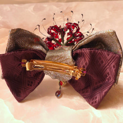 絢爛彼岸花の髪飾り 4枚目の画像