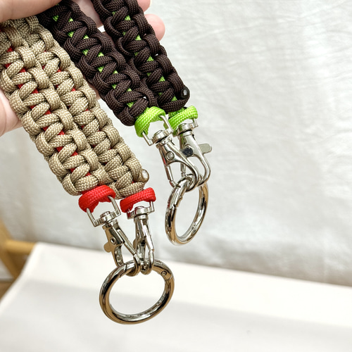 パラコード/スマホストラップ/ロングストラップ/バッグチャーム