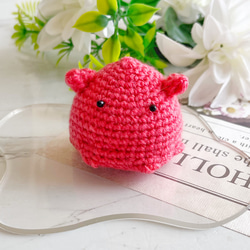 t*n様 頭にお花付き❁⃘レトロなあひるさんあみぐるみキーホルダー t*n様 頭にお花付き❁⃘レトロなあひるさんあみぐるみキーホルダー