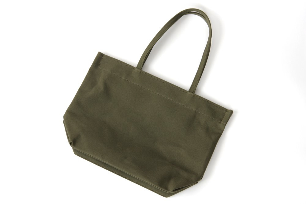 一点もの《Canvas》Simple tote Bag カーキ　LE151