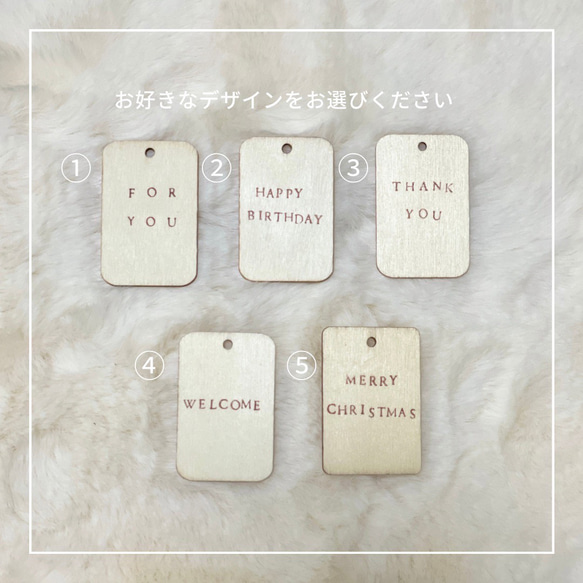 クリスマス✳︎ りんごとトナカイのクリスマスリース  / クリスマスリース / メッセージタグ付き 7枚目の画像