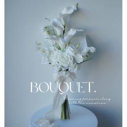 アーティフィシャルフラワーブーケ　ウェディングブーケ 結婚式 ブーケ ウェディングブーケ 世界に一つ♡ ブーケ アーティフィシャル