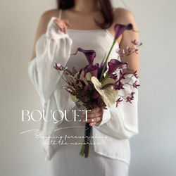 白木蓮のブーケ □和装ブーケ□ マグノリア アーティフィシャル