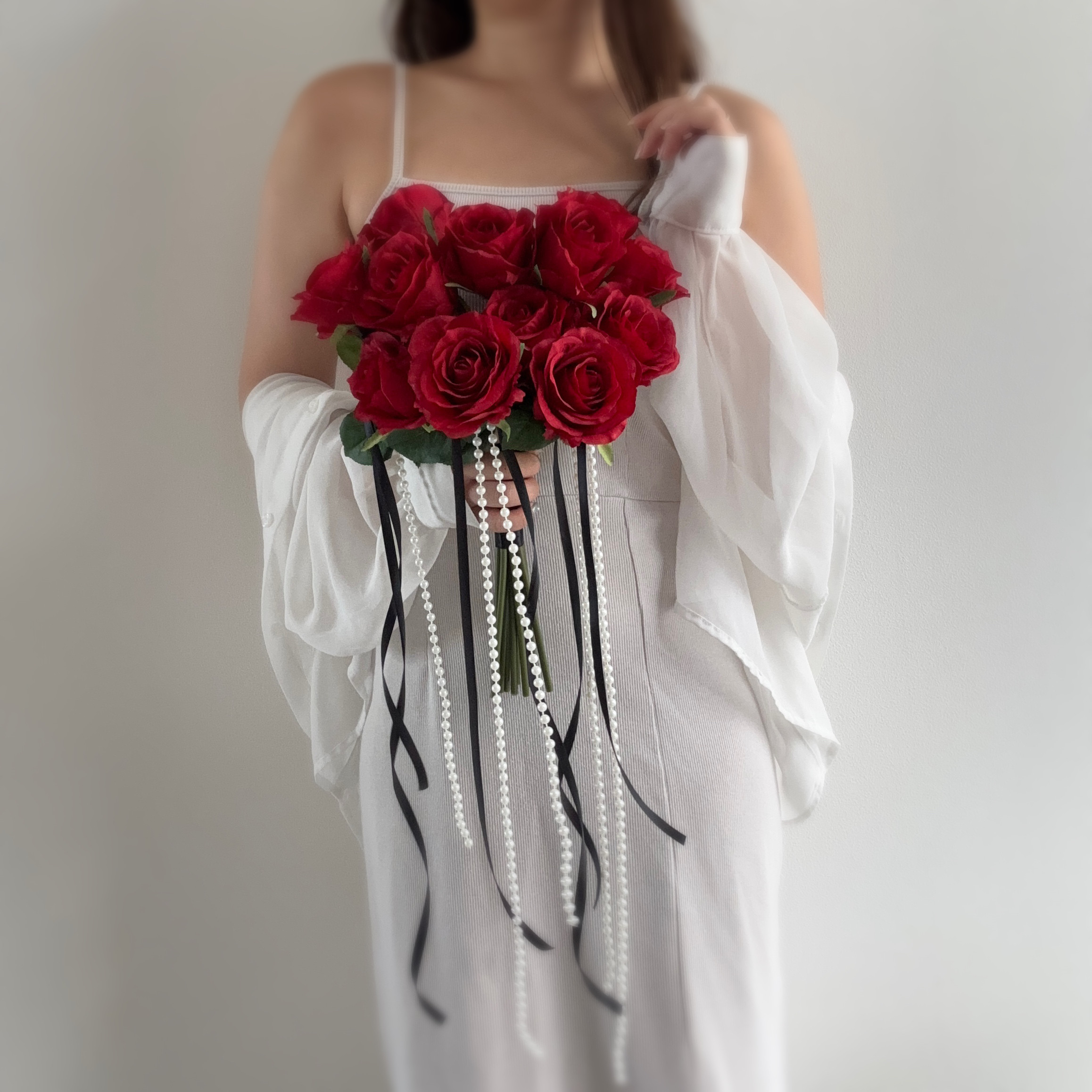 ウェディング ♡ クラッチブーケ アーティフィシャルフラワー 海外風♡