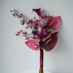 Urban Rose⌇﻿ バレエコア アーティフィシャルフラワー クラッチブーケ