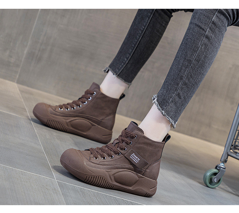 25新作レディースヴィンテージカジュアル 厚底増高 マーティンブ(起毛加工付き)【返品・交換可】品質最優先 25-321