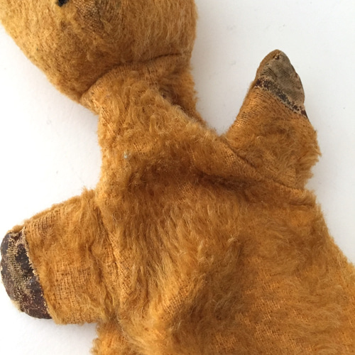 アンティークスーティーベアのpuppetパペット イギリス くまぬいぐるみ