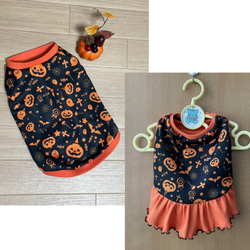 ハンドメイド犬服 XXS〜XLサイズ 前開きロンパース オーダー頁 術後