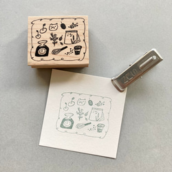 花粉症デス 消しゴムハンコ(手描き) はんこ・スタンプ megumomo