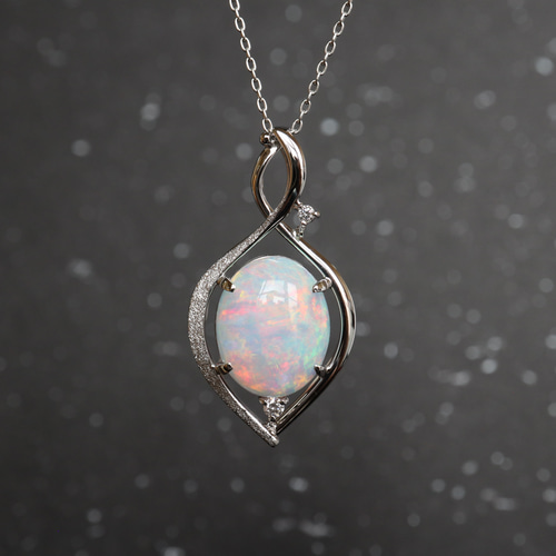 オパール　ペンダントトップ　ダイヤモンド detail-1_40a374f3-d403-4941-