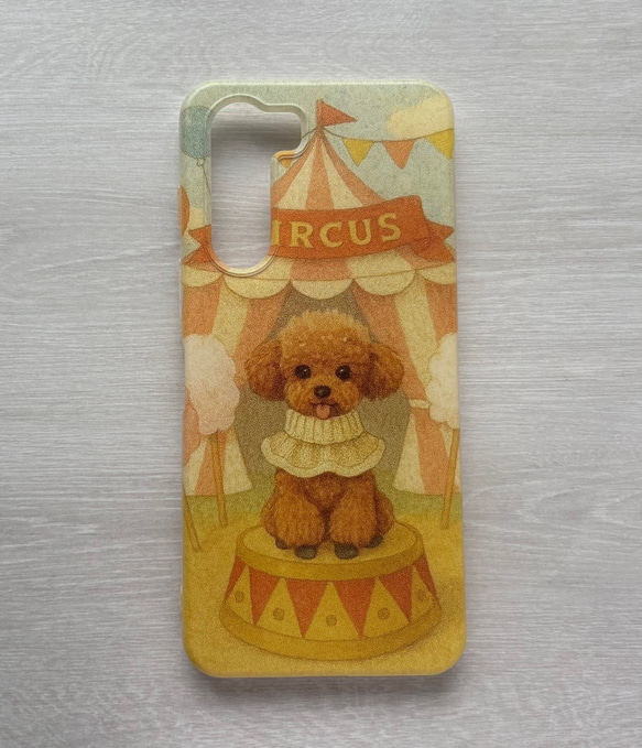 AQUOS XPERIA Galaxy Pixel 多機種対応 Dream Animal トイプードル g-309 2枚目の画像