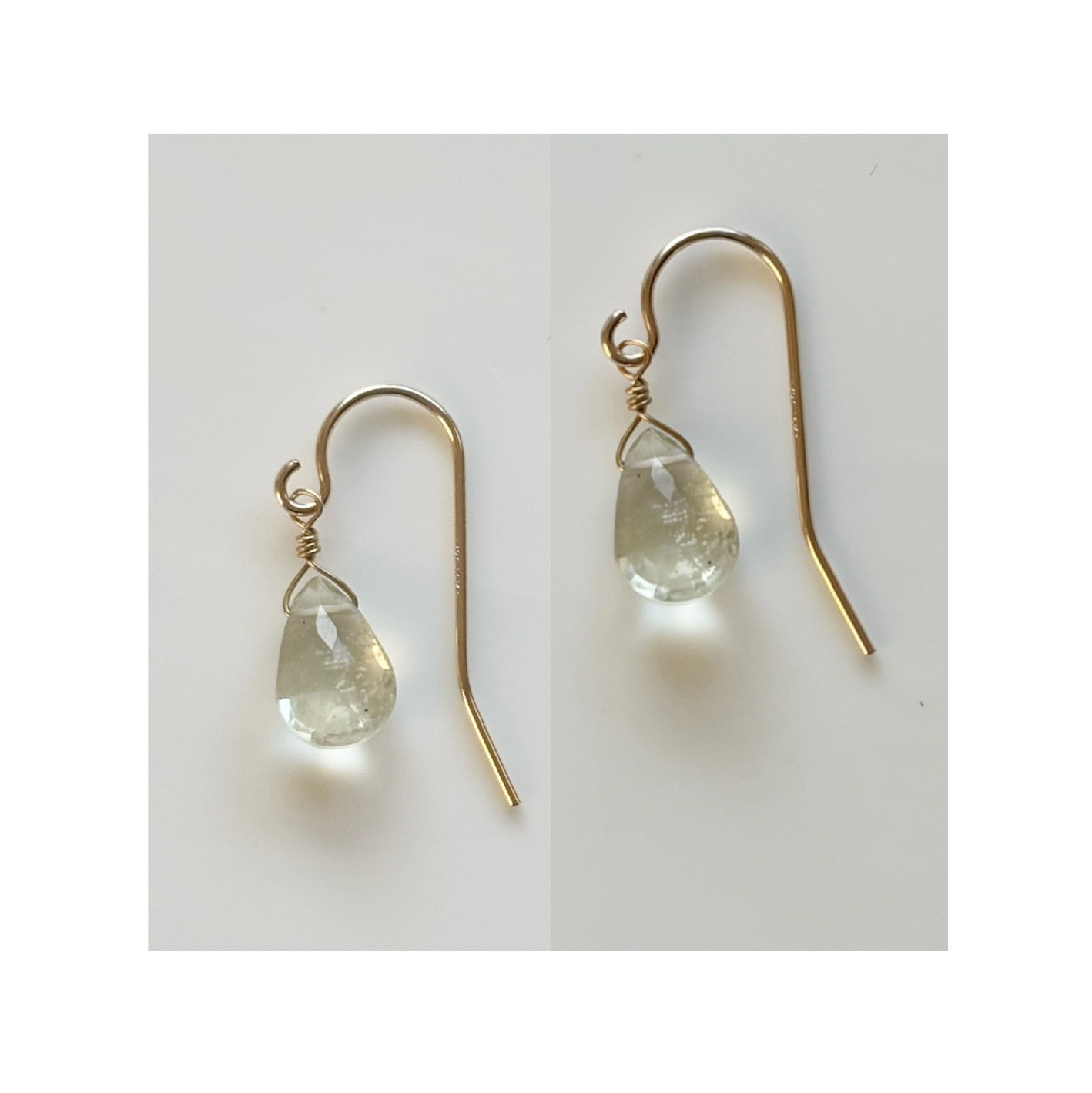 〈送料無料〉＊リピアングラスピアス＊14kgf▪︎アルゲンティウムシルバー▪︎サージカルステンレス▪︎樹脂製イヤリング