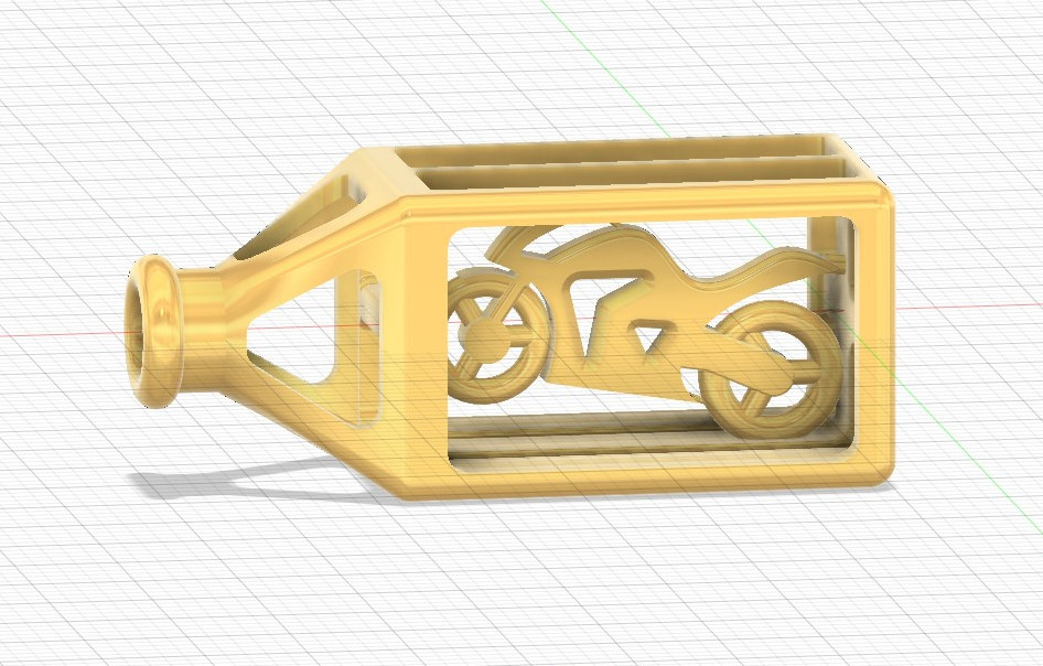 バイクガレージ スピードの記憶」オーダーメイドボトル型ネックレス