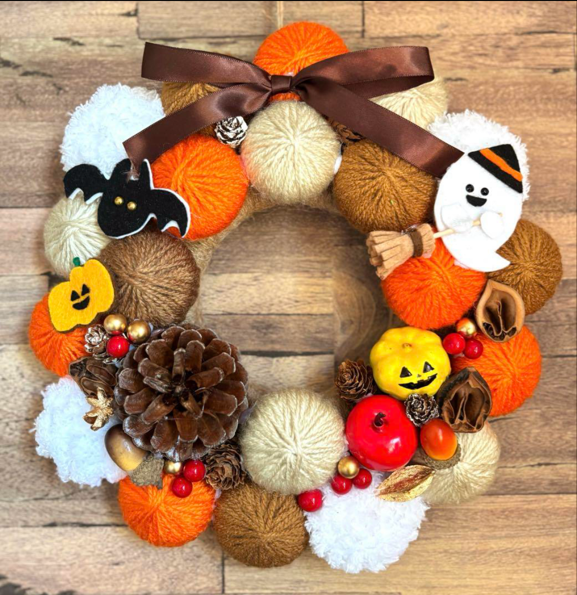 ＊かおりん＊ ☆ 掛軸☆ハンドメイド リース オーダー フェルト かおりん＊様専用 ☆ 掛軸☆ハンドメイド リース オーダー フェルト