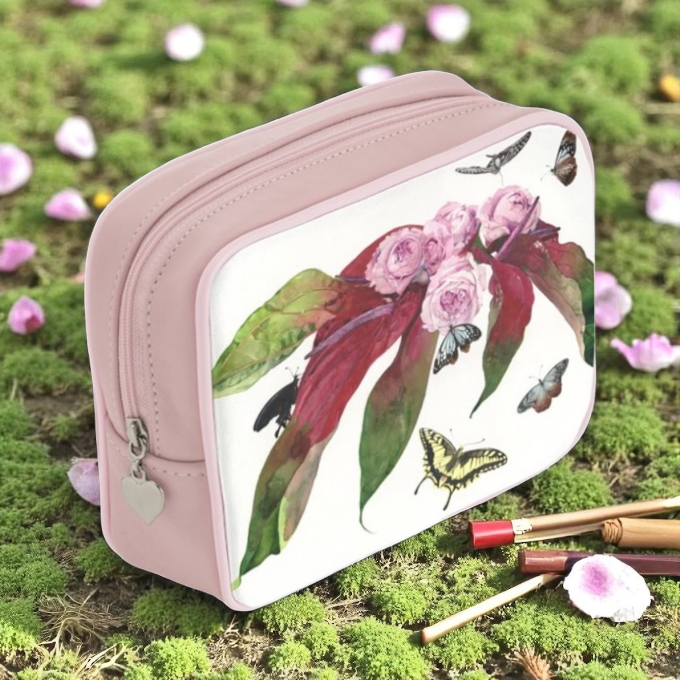 花とゆめ　カメラand化粧ポーチ