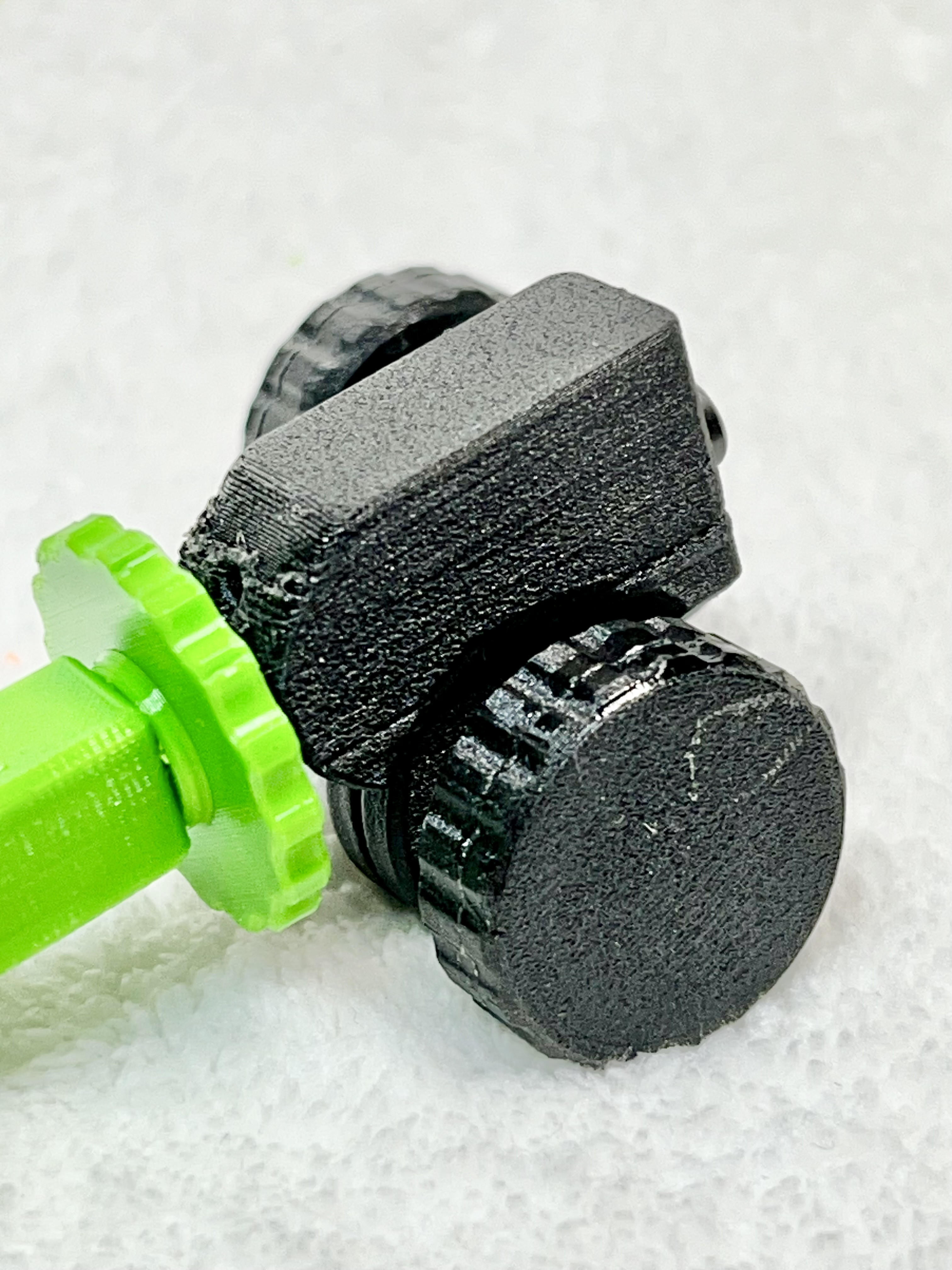 小型ワークステージ　クリップ/垂直固定子付き　ジグ　位置決めしやすい！