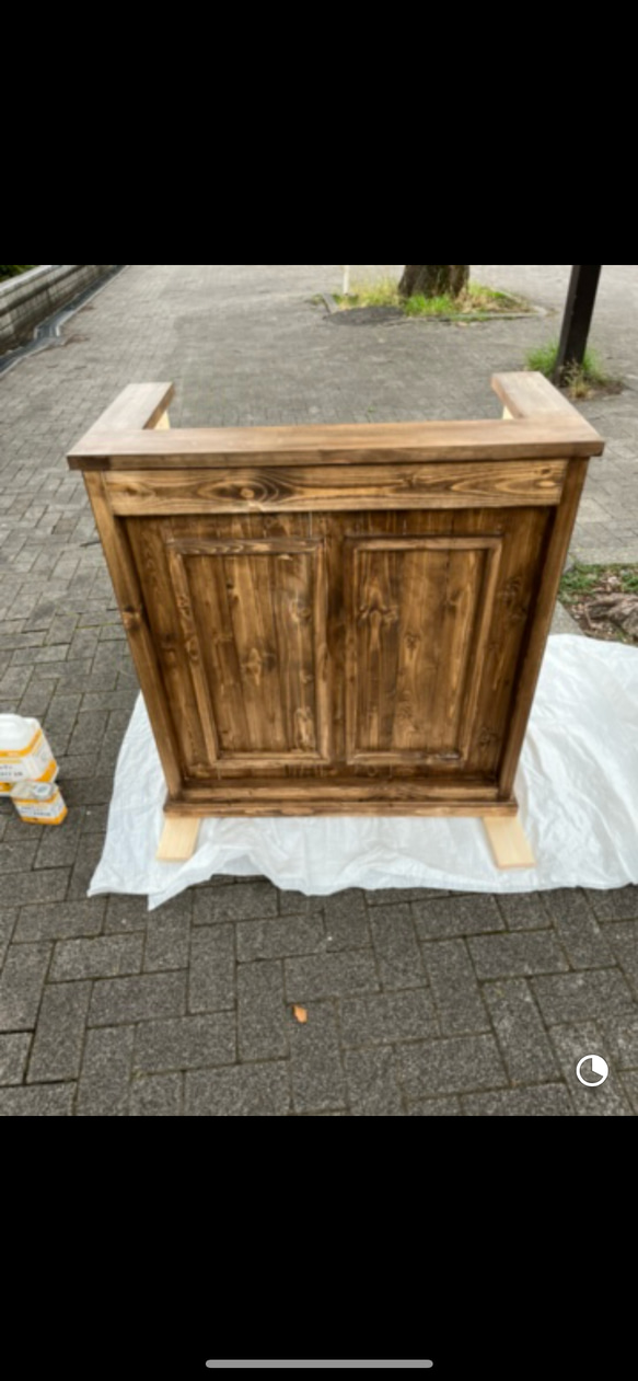 カウンター　レジカウンター　受付カウンター　レジ台 4枚目の画像