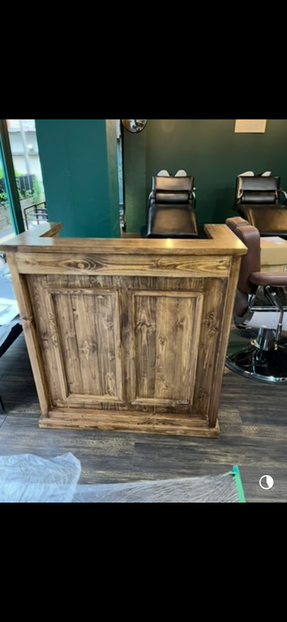 カウンター　レジカウンター　受付カウンター　レジ台 1枚目の画像