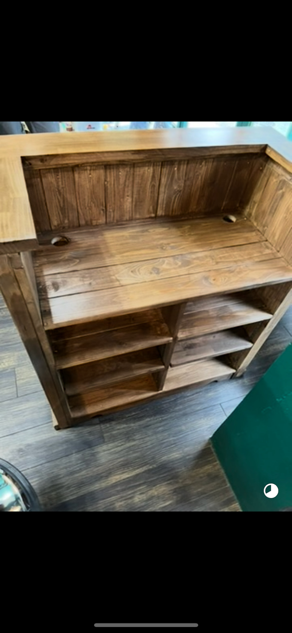 カウンター　レジカウンター　受付カウンター　レジ台 2枚目の画像