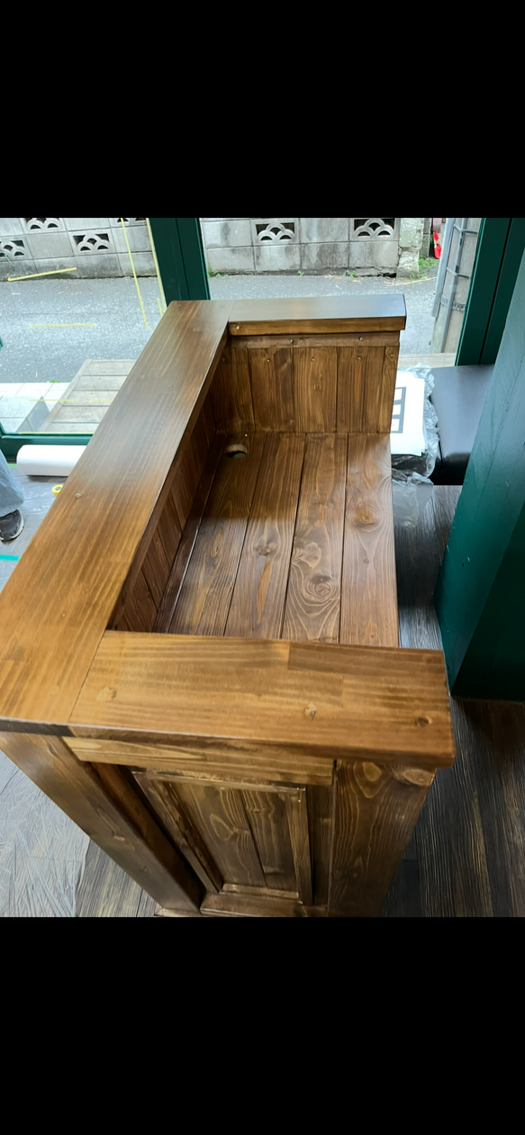 カウンター　レジカウンター　受付カウンター　レジ台 3枚目の画像