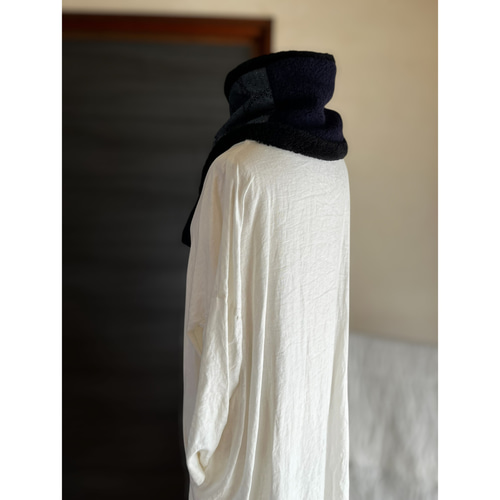 マフラータイプ】path・tambourineネックウォーマーミナペルホネン生地