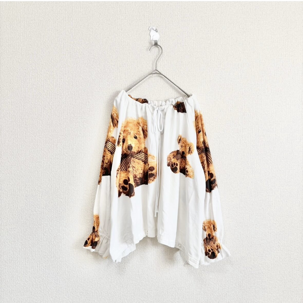 remake kinchaku blouse