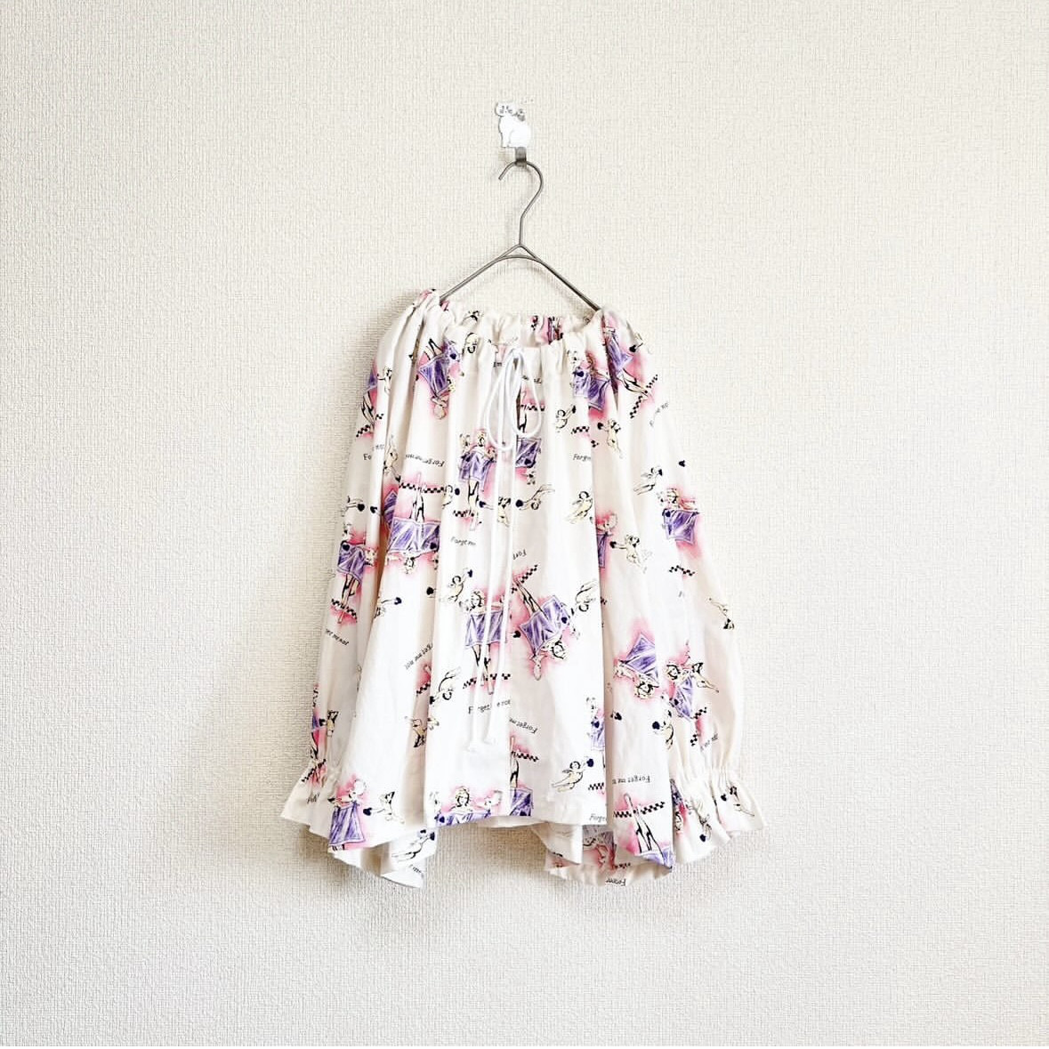 remake kinchaku blouse