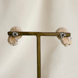 日常に彩りを【tsubomi】ピアス・イヤリング_dusty pink 5枚目の画像