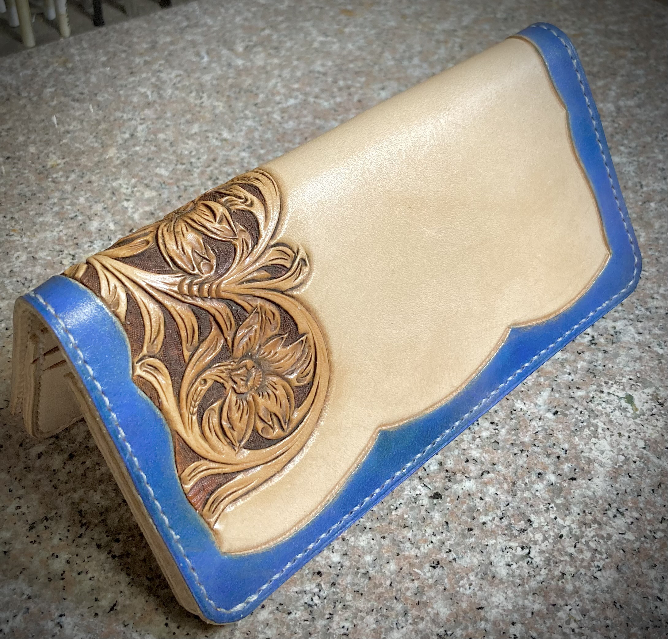 二つ折りロングウォレット（オーダー品）