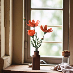 ガーベラ 2本セット アートフラワー arietta 通販 13301174｜Creema