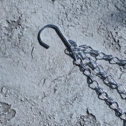 コウモリランとポトスファーングリーンのミックスハンギングバスケット【フェイクインテリア】 8枚目の画像