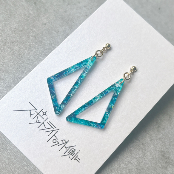 縁 Futi【アクリルピアス/イヤリング】 ピアス（スタッド・一粒） そと