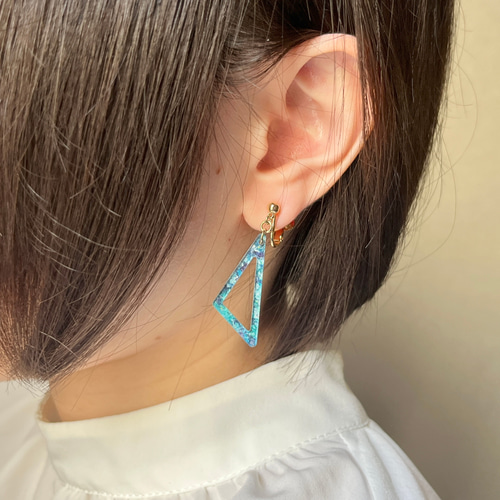 縁 Futi【アクリルピアス/イヤリング】 ピアス（スタッド・一粒） そと