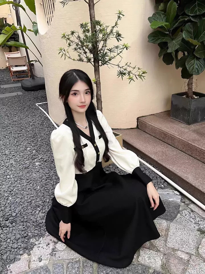 長袖 2025新作 ファッション ワンピース ハッシュタグ 卒園式 入学式 卒業式 フォーマル 冠婚葬祭 レディース