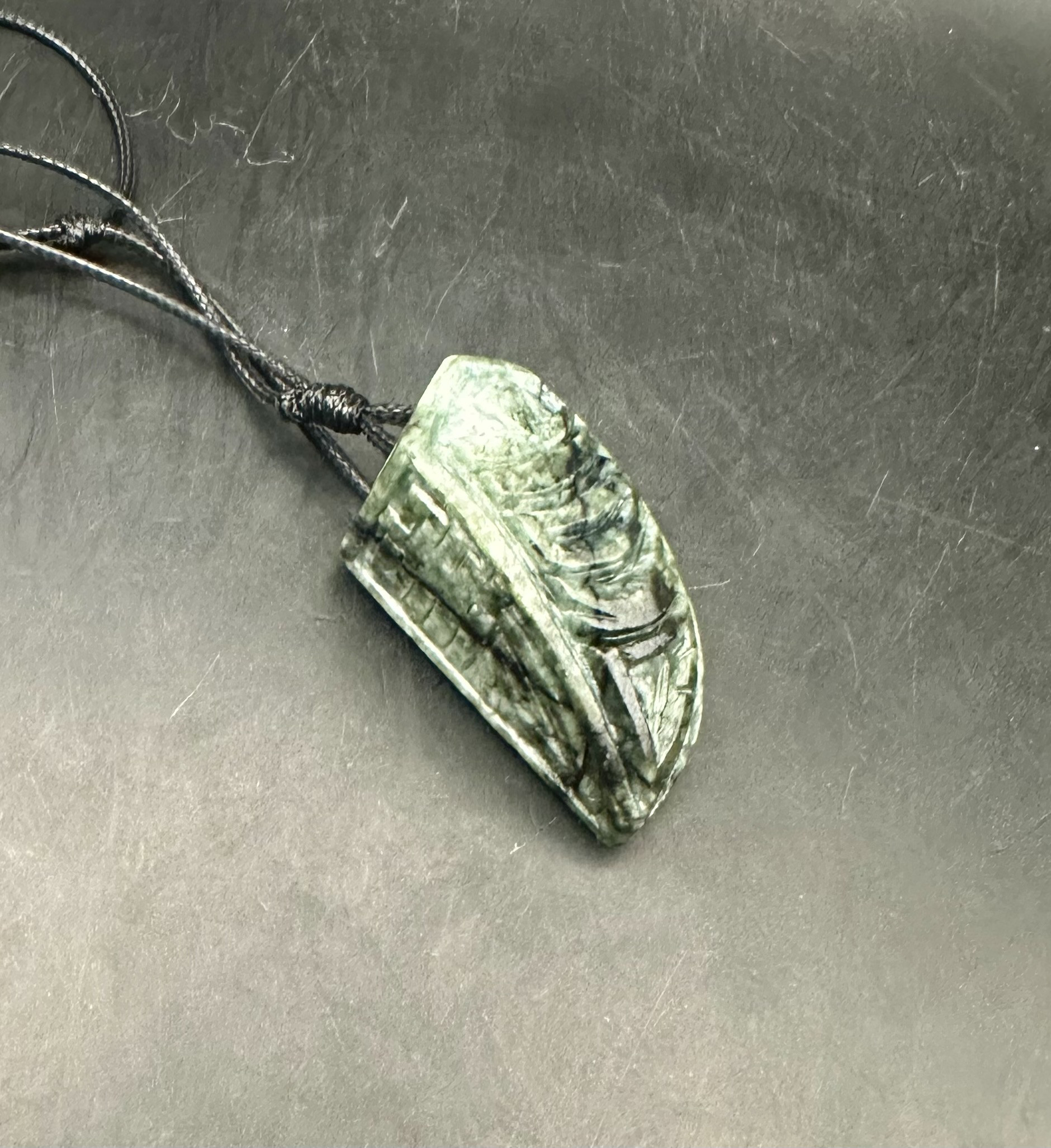 2025.9.27青銅古器　福寿喜楽財五福言霊石　糸魚川翡翠