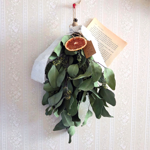 5.ポポラスベリースワッグ 5.ポポラスベリースワッグ ドライフラワー