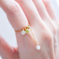 受注制作】ルチルクォーツ × ラピスラズリ ダブレットストーン