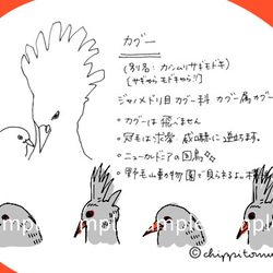 無の生き物たちのロール付箋 9枚目の画像