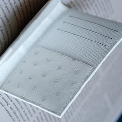 キツネ財布　ミニお財布　オーストリッチ 2枚目の画像