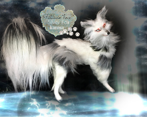 海外作家様作　アートドール　キツネ　洋服セット 海外作家様作 アートドール キツネ 洋服セット アートドール 銀狐