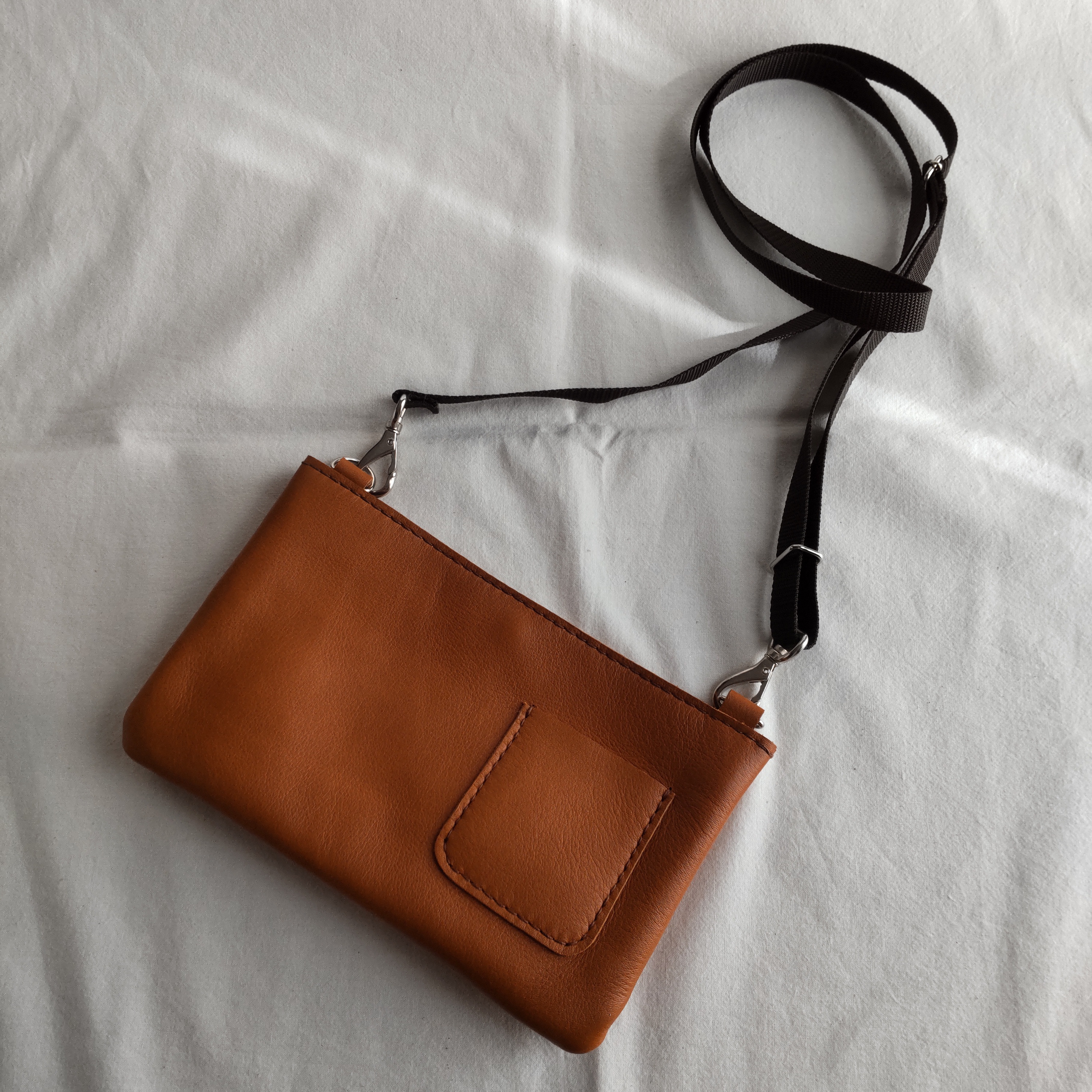 コンパクトショルダーバッグ  ベージュ