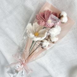 クロシェフラワー 枯れない花束 Poppy ポピー 枯れない花 毛糸 クロシェ クロシェフラワー 一輪