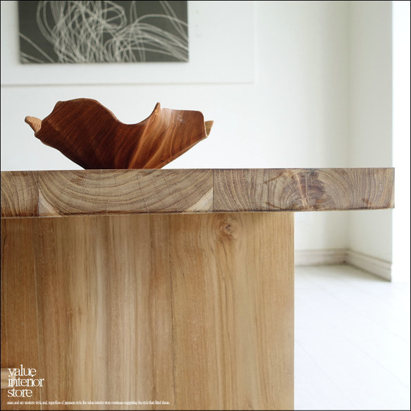 チーク無垢材 リビングテーブルTurel/150N 座敷机 座卓 センターテーブル 長机 ローテーブル 無垢材家具 8枚目の画像