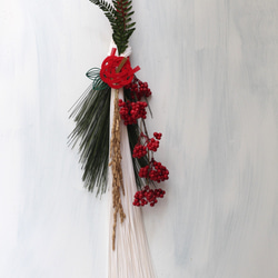 しめ縄スワッグ−E しめ縄・しめ飾り Flower largo 通販 16883558