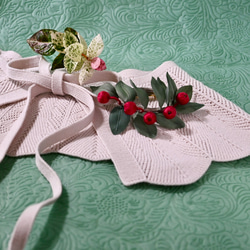 布花赤い実がキュートなヒペリカムのリングブローチ 13枚目の画像