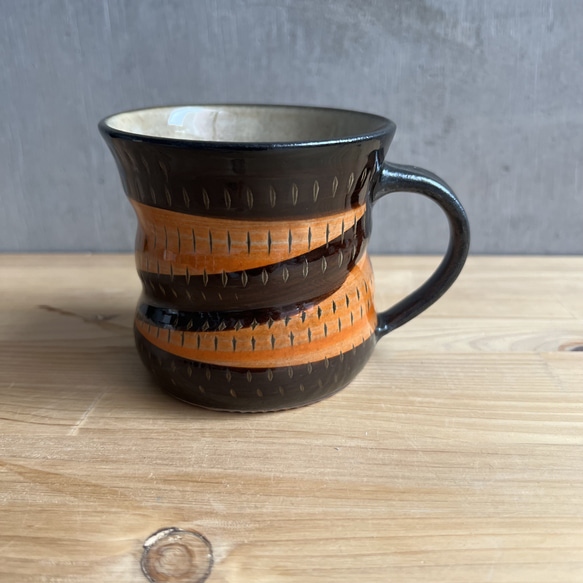 小石原焼 小石原焼き マグカップ コーヒーカップ 鶴見窯 陶器 器 和