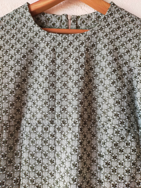 糸刺繍レースのワンピース 15枚目の画像